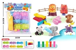 Zestaw ciastoliny 3D Animal Pattern Dough