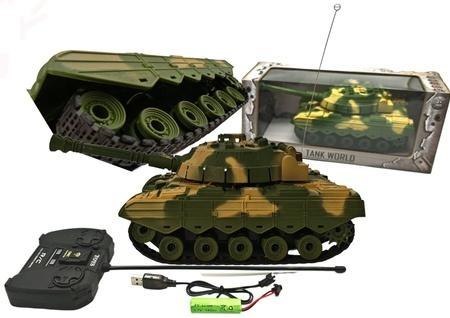 Czołg R/C ze światłem i dźwiękiem zielony