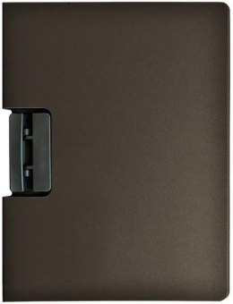 Deska zamykana z klipem ciemnoszara A4