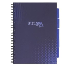 Kołozeszyt Pads A4/100K kratka Basic granatowy