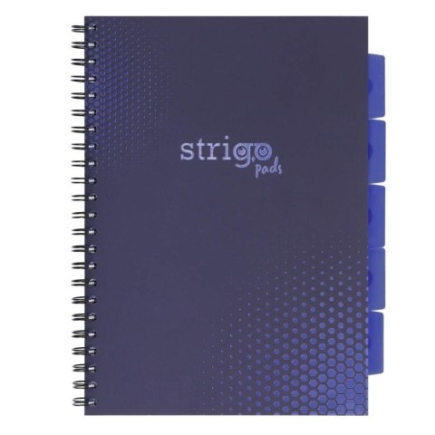 Kołozeszyt Pads A4/100K kratka Basic granatowy