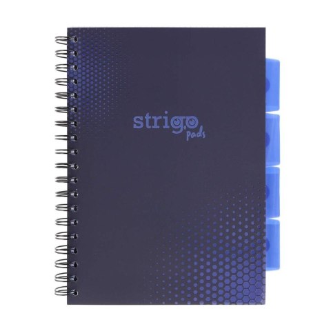 Kołozeszyt Pads B5/100K kratka Basic granatowy