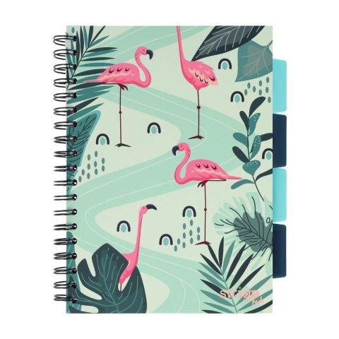 Kołozeszyt Pads B5/100K kratka Jungla zielony