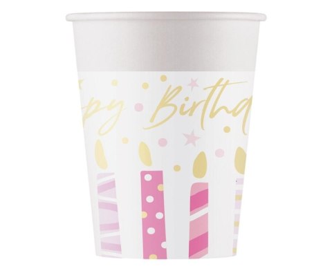 Kubeczki papierowe Birthday Candles FSC 200ml