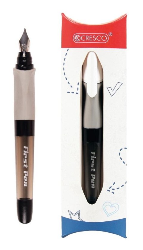 Pióro wieczne First Pen 1 do nauki pisania czarne