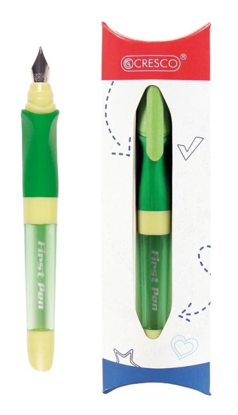 Pióro wieczne First Pen 2 do nauki pisania zielone