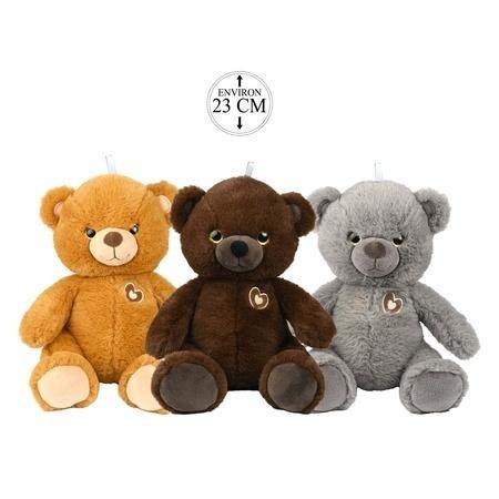 Pluszowy Bozami Niedźwiedź 23cm mix