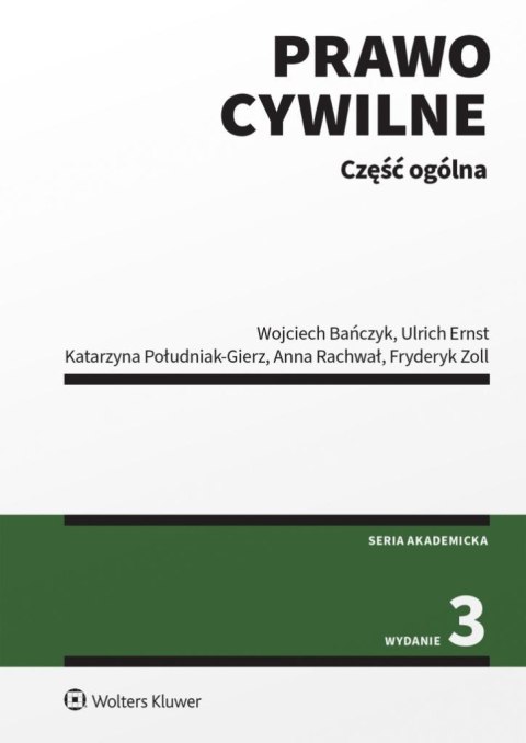Prawo cywilne. Część ogólna w.3