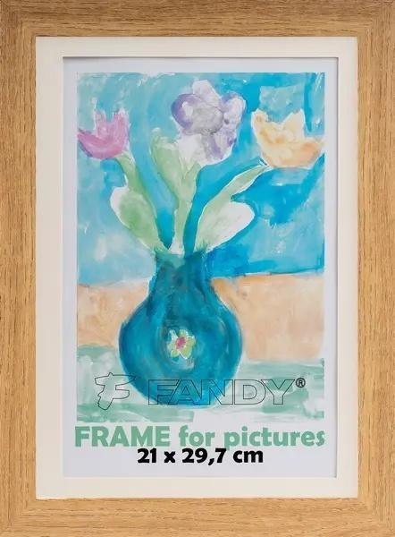 Ramka drewniana Paint czarna 25,5x34x5cm