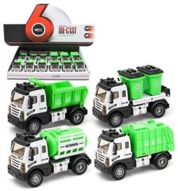 Śmieciarka z napędem światło i dźwięk mix