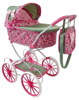 Wózek dla lalek Retro z torbą