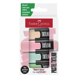 Zakreślacz mini TXTLNR pastel 4szt