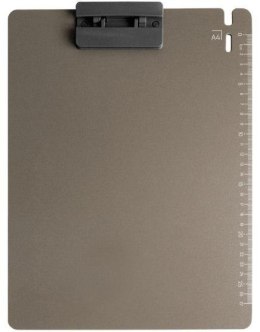Deska z klipem szara A4