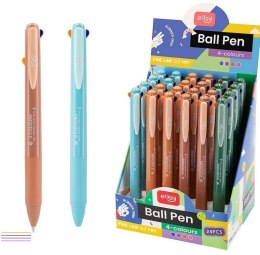 Długopis automatyczny czterokolorowy (24szt) EASY