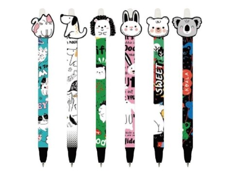 Długopis wymazywalny Kitty 0,5 niebieski MIX