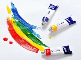 Farby akrylowe zestaw podstawowy 12x12ml