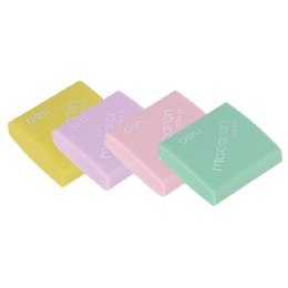 Gumka mała Macaron mix (36szt) DELI