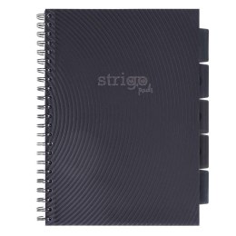 Kołozeszyt Pads A4/100K kratka Basic szary