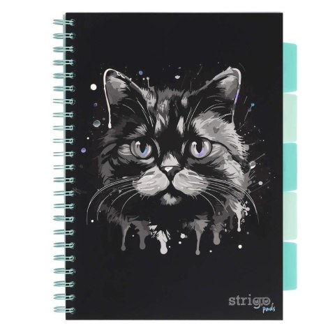 Kołozeszyt Pads A4/100K kratka Kot