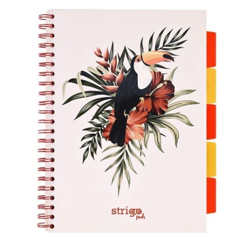 Kołozeszyt Pads A4/100K kratka Tropiki Pelikan