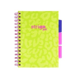 Kołozeszyt Pads A5/100K linia Neon zielony