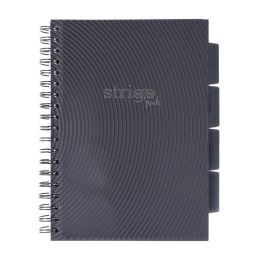 Kołozeszyt Pads B5/100K kratka Basic szary