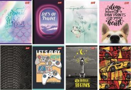 Notatnik A6/100K kratka okładka kredowana (10szt)