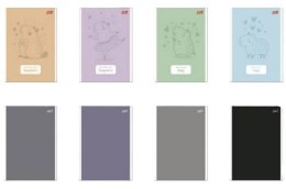 Notatnik A7/50K kratka Kapibara (30szt)