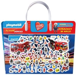 Playmobil Action Heroes. Kocham naklejać