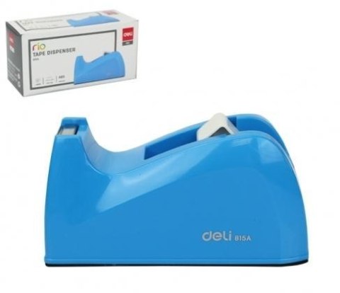 Podajnik do taśmy klejącej Rio niebieski DELI