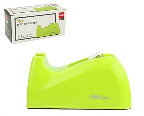 Podajnik do taśmy klejącej Rio zielony DELI