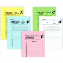 Przekładki do akt osobowych A4 