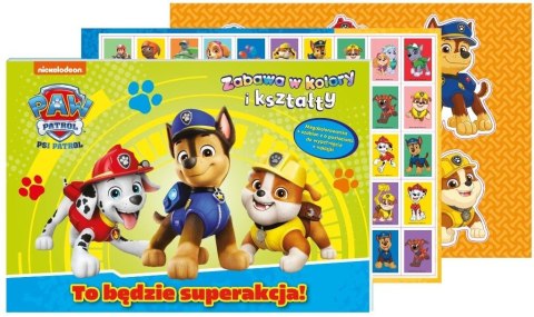 Psi Patrol. Zabawa w kolory i kształty Co za akcja