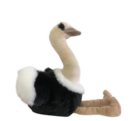 Struś z zawieszką 36cm