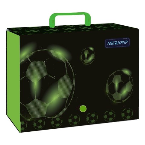 Teczka z rączką XL Neo Football 9cm Astrapap