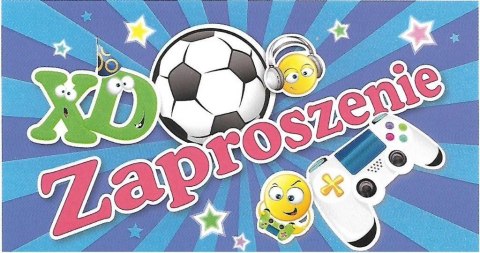 Zaproszenie Urodziny dziecięce (10szt)