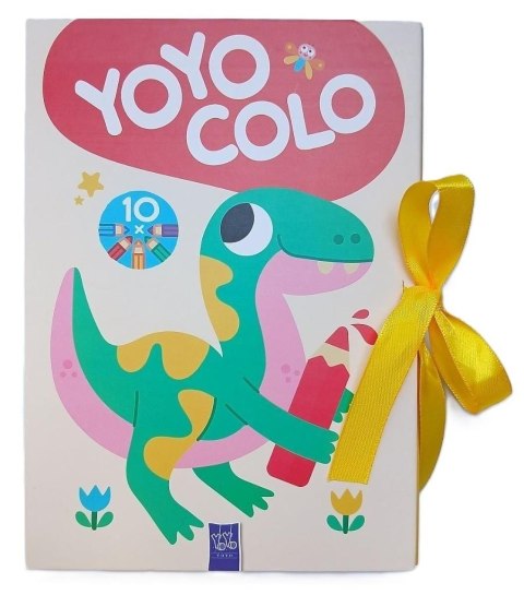 Zestaw kolorowanek YOYO COLO Dinozaury