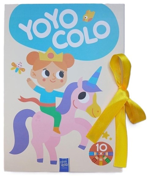 Zestaw kolorowanek YOYO COLO Księżniczki
