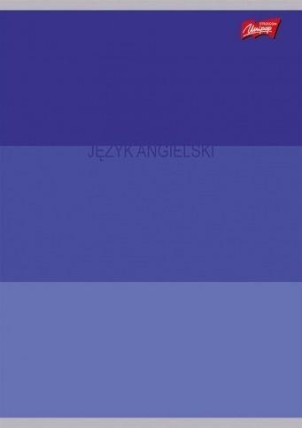 Zeszyt A5/60K kratka Angielski ze ściągą (10szt)