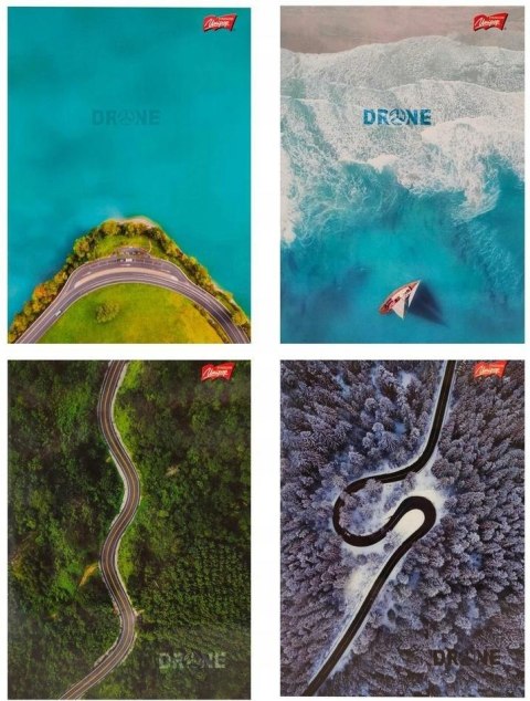 Zeszyt A5/60K kratka Drone (10szt)