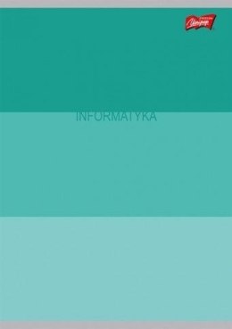 Zeszyt A5/60K kratka Informatyka ze ściągą (10szt)