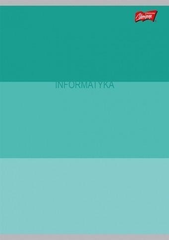 Zeszyt A5/60K kratka Informatyka ze ściągą (10szt)