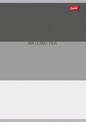 Zeszyt A5/60K kratka Matematyka ze ściągą (10szt)