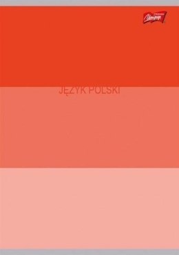 Zeszyt A5/60K linia Język Polski ze ściągą (10szt)