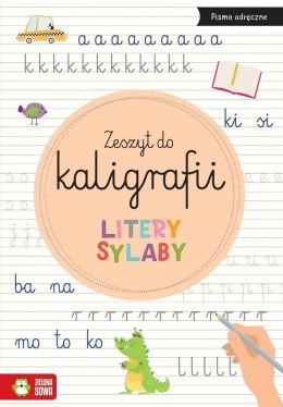 Zeszyt do kaligrafii. Litery, sylaby