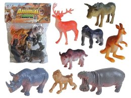 Dzikie zwierzęta 8szt