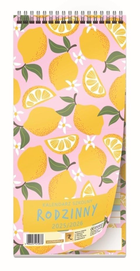 Kalendarz szkolny rodzinny 025/2026