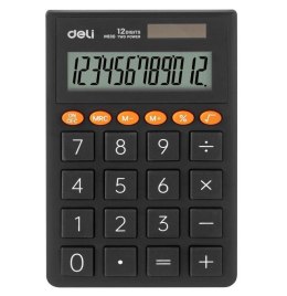 Kalkulator kieszonkowy szary DELI