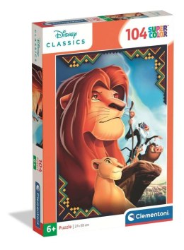 Puzzle 104 Super Kolor The Lion King