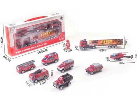 Zestaw aut metalowych